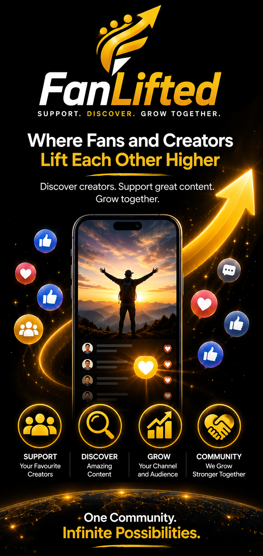 FanLifted - Where Fans and Creators Lift Each Other Higher